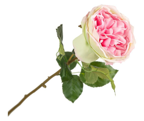 Floare artificiala Romimex, spuma, 16x16x84 cm, roz
