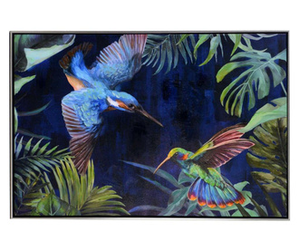 Tablou Vacchetti, lemn, 62x92 cm, multicolor
