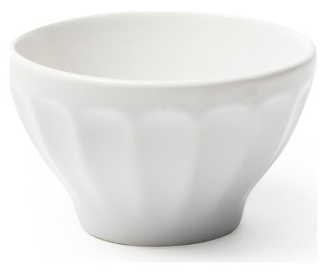 Bol Excelsa, ceramica, alb, 10x10x6 cm