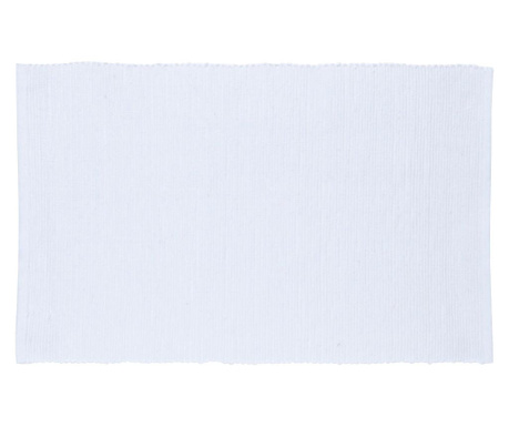 Suport farfurii Excelsa, bumbac, 30x43 cm, alb