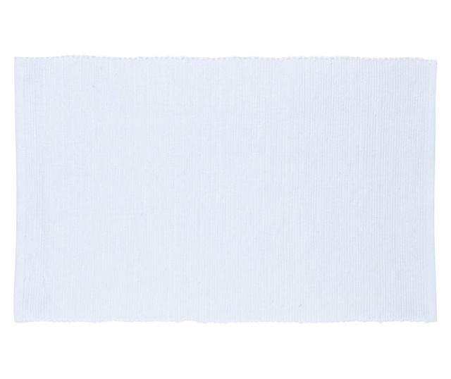 Suport farfurii Excelsa, bumbac, 30x43 cm, alb