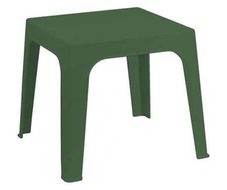 Masa pentru exterior Resol, polipropilena, 50x50x45 cm, verde inchis