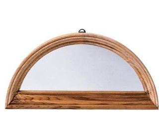 Oglinda de perete Novita Home, lemn, 35x3x18 cm, natural