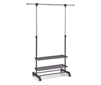 Suport Haine Zeller Smart, Metalic, 2 Rafturi, Sarcina 10 Kg
