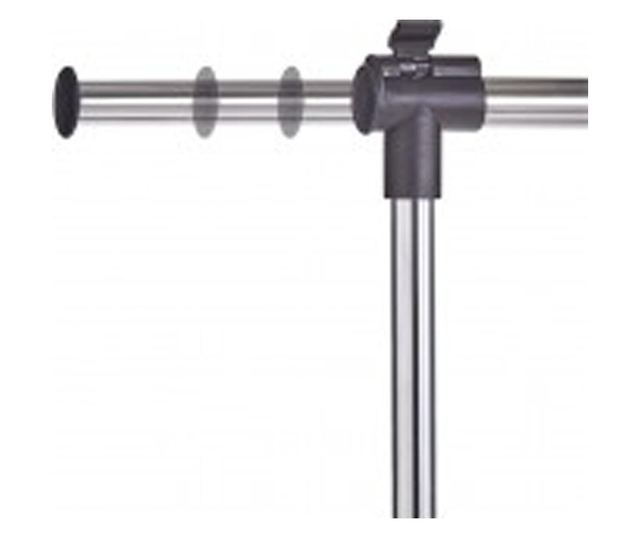 Suport Haine Zeller Smart, Metalic, 2 Rafturi, Sarcina 10 Kg