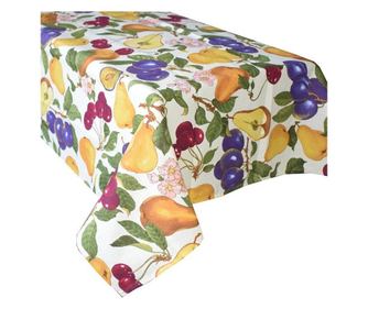 Fata de masa pentru 12 persoane, fruits, bumbac 100%, 250x150 cm, multicolor Sofi 250 x 150