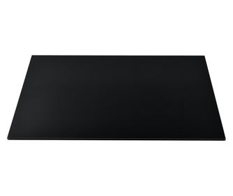 Blat Sticla Masa/protectie Semineu Aagb 8710, Neuhaus, 100 X 62 Cm, Esg Sticla Securizata, Negru