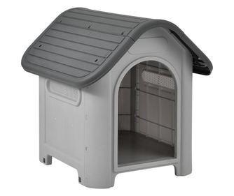 Cotet Caine, Pvc, 75cm X 59cm X 66cm, Gri/negru