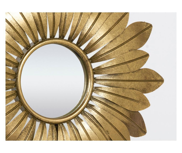 Oglinda de masa Santiago Pons, alama, 34x10x45 cm, auriu
