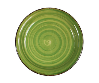 Colors Green Desszertes tányér