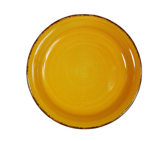 Colors Yellow Desszertes tányér