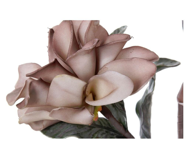 Floare artificiala Garpe Interiores, spuma, 55x53x98 cm, grej