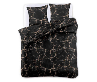 Set de pat Double Decoking, Luxury, bumbac
Densitatea materialului (GSM):  130, negru/alb