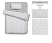 Set de pat Double Ameliahome, Lovelymorning, bumbac
Densitatea materialului (GSM): 120, alb