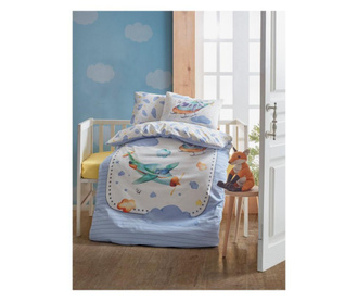 Комплект спално бельо за бебешко креватче Single Ranforce