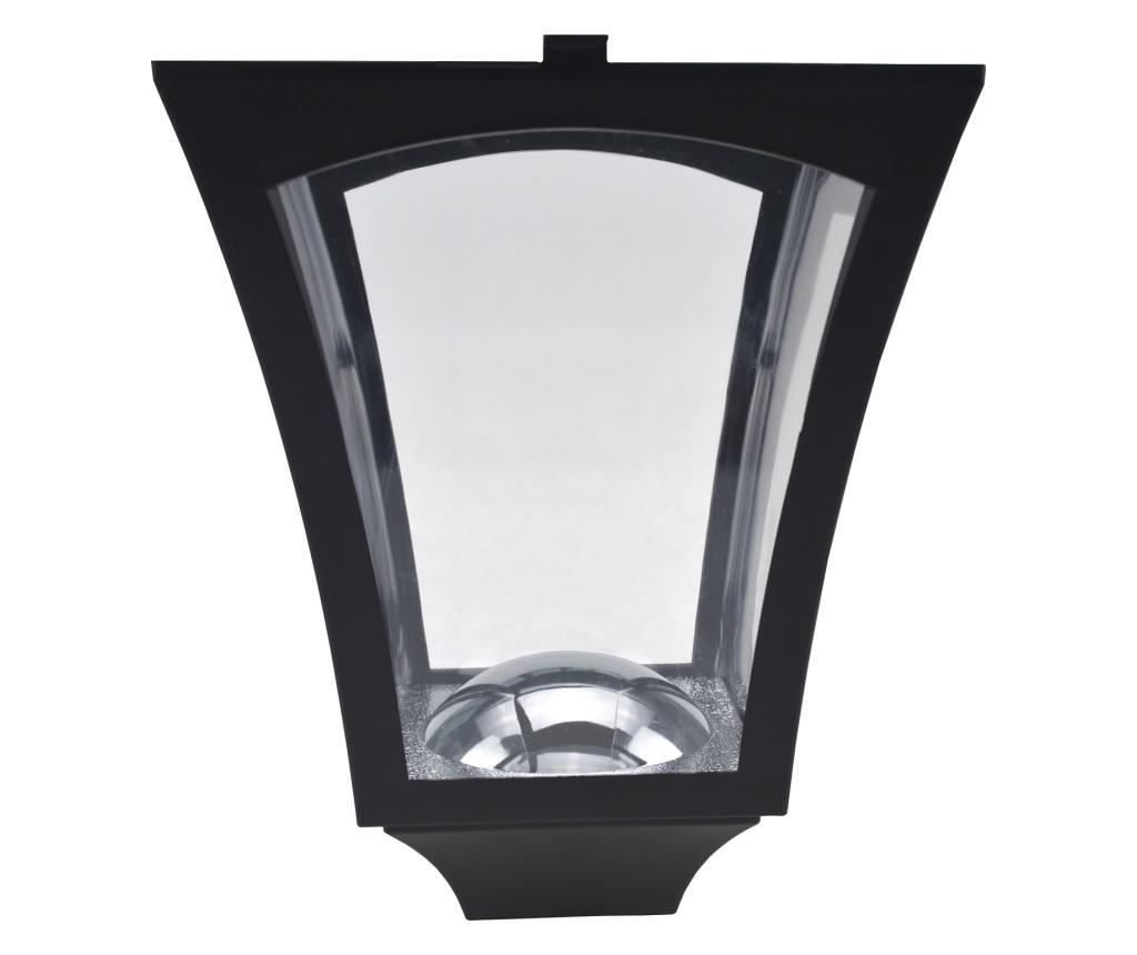 Outsunny Felinar De Gradina Led Energie Solara, Negru, 182.5cm - 5