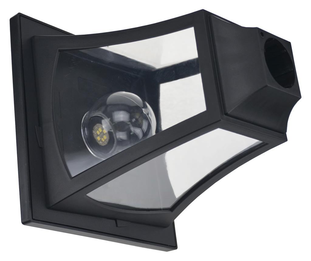 Outsunny Felinar De Gradina Led Energie Solara, Negru, 182.5cm - 6