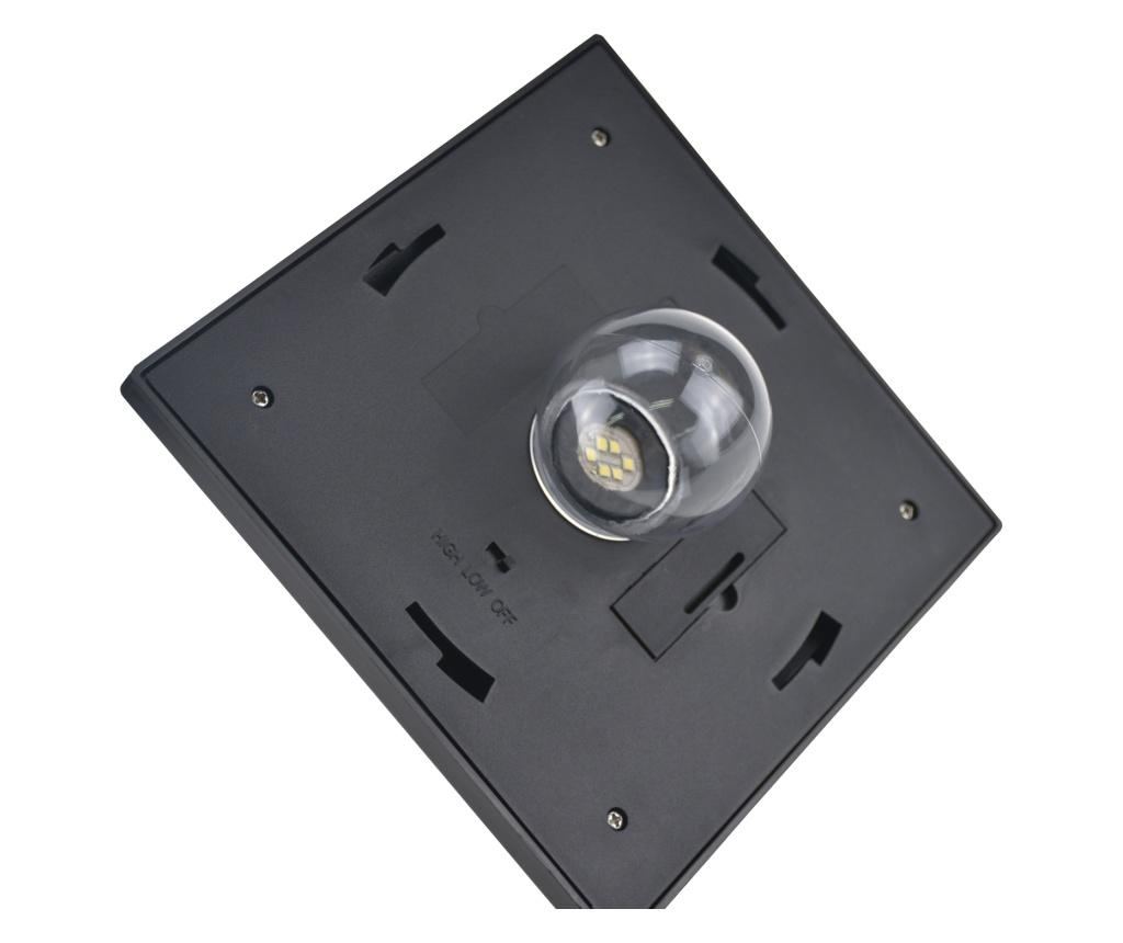 Outsunny Felinar De Gradina Led Energie Solara, Negru, 182.5cm - 9