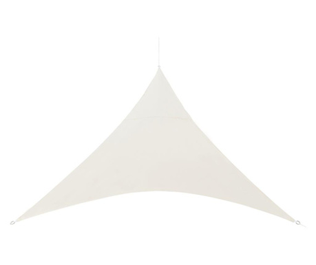 [en.casa] napvitorla árnyékoló háromszög vízlepergető 3m x 3m x 3m homokszín