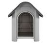 Cotet Caine, Pvc, 75cm X 59cm X 66cm, Gri/negru