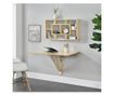 Raft De Perete Design, 85 X 47,5 X 16 Cm, Lemn/melamina, Culoarea Lemnului