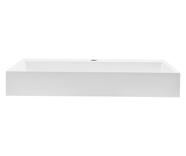 Chiuveta Pentru Blat Sau Inglobata In Baza Kelly 6, 70 X 46 X 15 Cm, Acril Smc, Alb