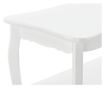 Masuta Cafea Shabby Chic, 87,5 X 40 X 42 Cm, Mdf/brad, Alb Lacuit