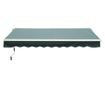 Outsunny Perdea De Soare Rulanta Manuala De Perete Tesatura De Poliester 2.5 × 2m Verde thumbnail 4