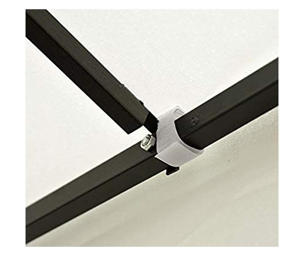 Outsunny Acoperis De Schimb Impermeabil Pentru Gazebo Pentru Gradina Dublu Strat 3x3m, Crem - 9
