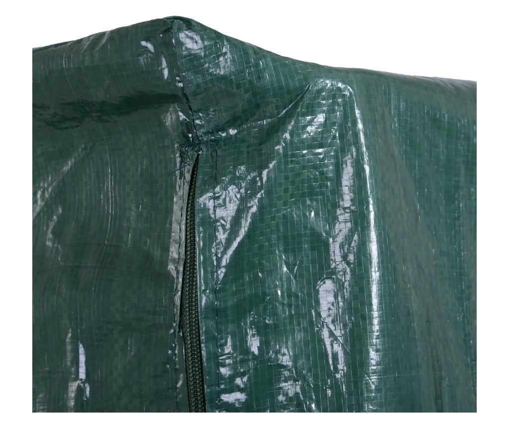 Outsunny Prelata De Acoperit Pentru Mobilier De Extern Impermeabil Anti Mucegai Cu Fixaj In Pe, Verde,215x155x150cm - 5