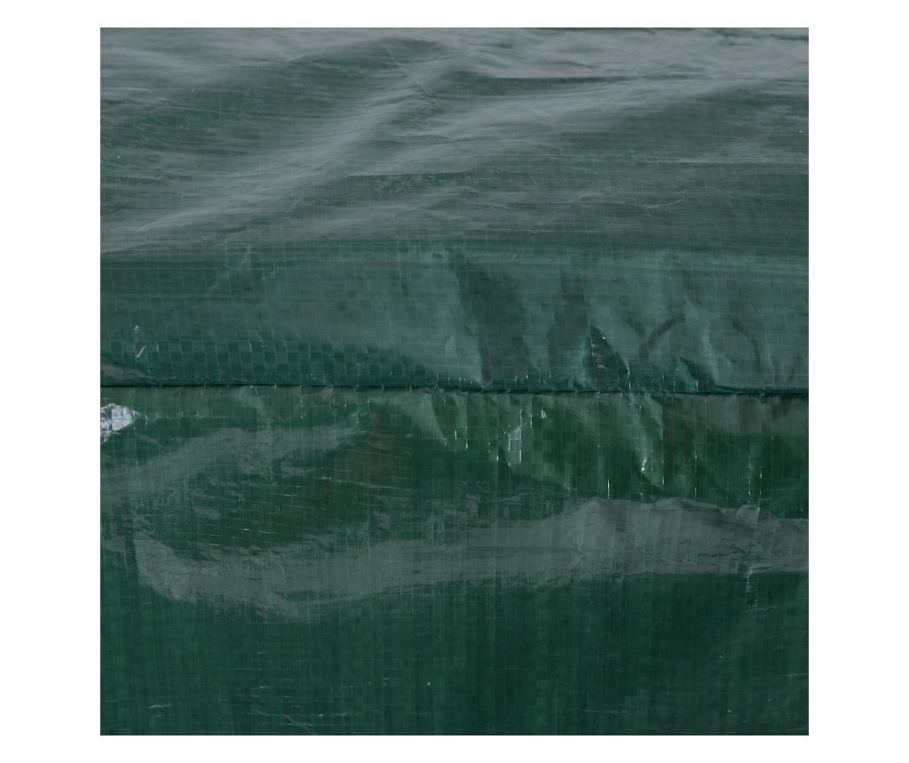 Outsunny Prelata De Acoperit Pentru Mobilier De Extern Impermeabil Anti Mucegai Cu Fixaj In Pe, Verde,215x155x150cm - 6