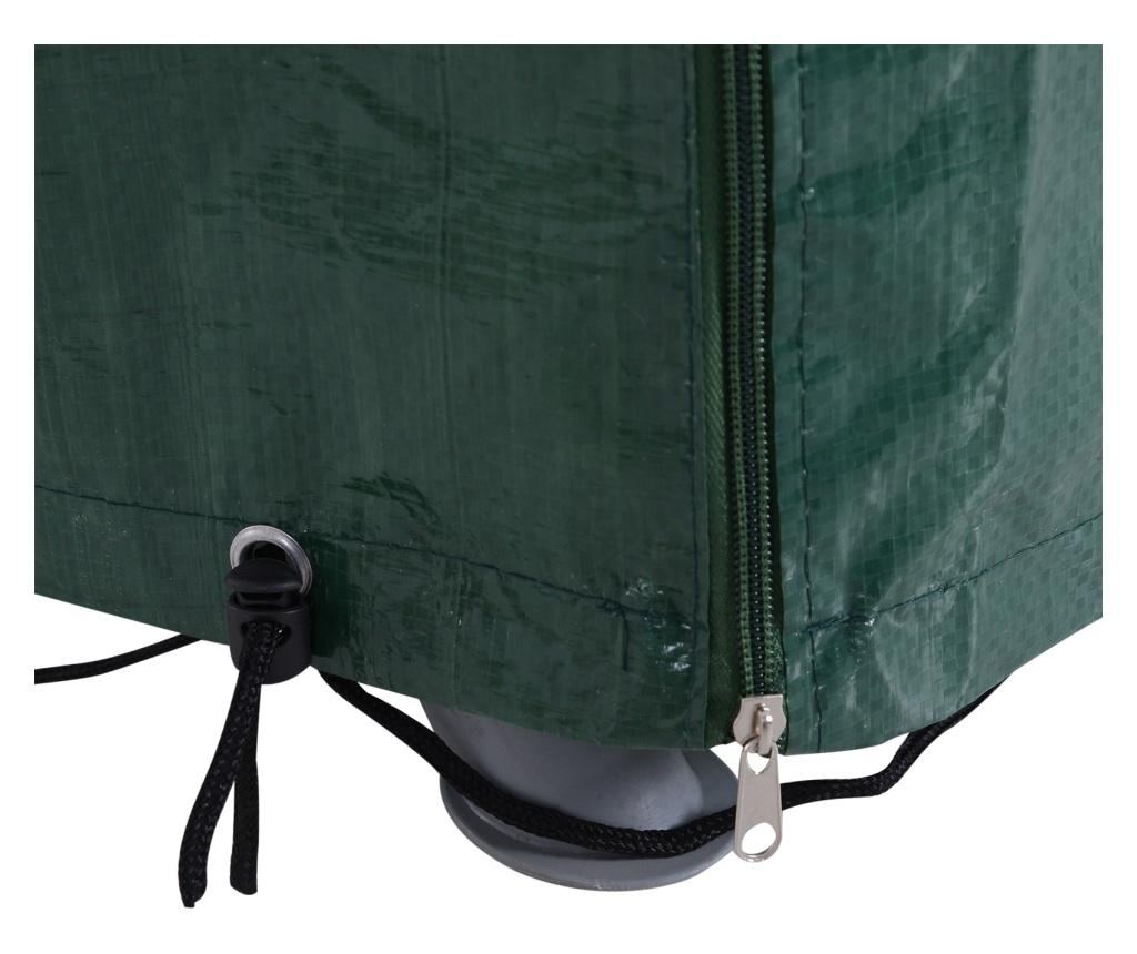 Outsunny Prelata De Acoperit Pentru Mobilier De Extern Impermeabil Anti Mucegai Cu Fixaj In Pe, Verde,215x155x150cm - 7