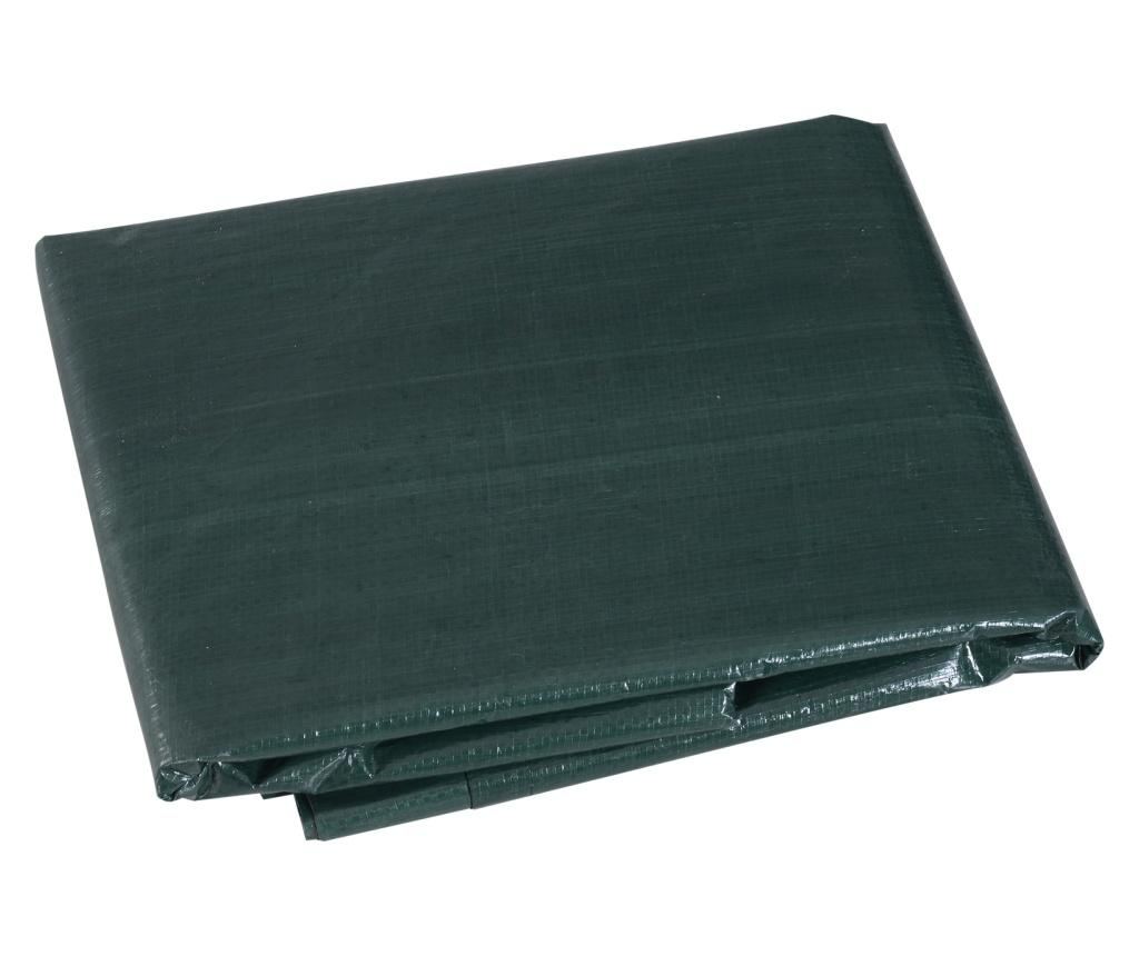 Outsunny Prelata De Acoperit Pentru Mobilier De Extern Impermeabil Anti Mucegai Cu Fixaj In Pe, Verde,215x155x150cm - 9