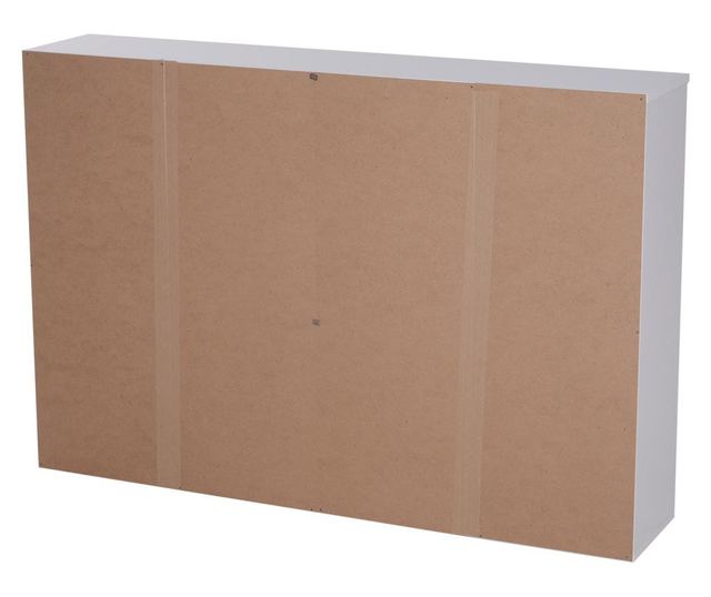 Homcom Dulap Pantofi Capacitate 24 Perechi Din Lemn, Alb, 120x24x81cm