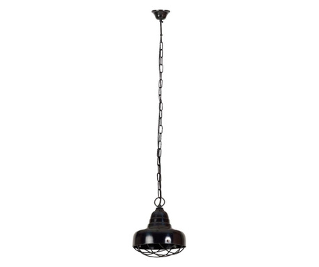 Lustra Giner Y Colomer, metal, max. 40 W, E27, negru, 24x24x27 cm