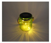 Isotronic Стъклена соларна Led лампа „Зелен Фенер”