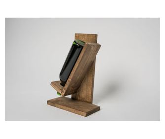 Suport Pentru Sticle Vin, Mervent, 25x33x13 cm, Palisandru Got Wood