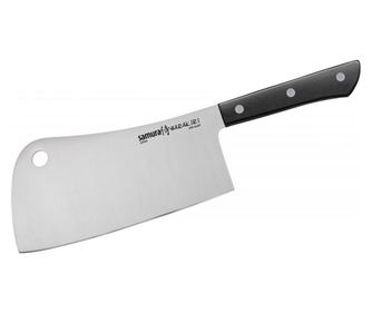 Samura-Harakiri bárd, AUS-8 acél, 18 cm, ezüst/fekete