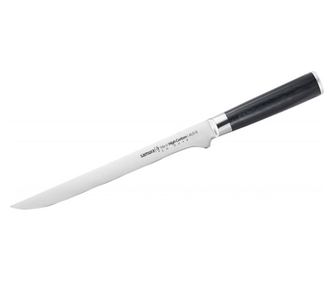 Samura-MoV filéző kés, AUS-8 acél, 21,8 cm, ezüst/fekete