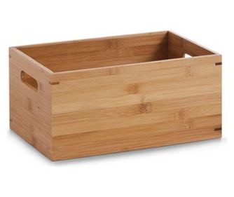 Κουτί αποθήκευσης Zeller, μπαμπού, 30x20x14 εκ.