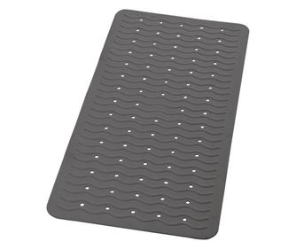 Covoras antiderapant pentru cada Ridder Playa gri inchis ciment 38x80cm
