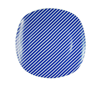 Dots Blue Lapos tányér