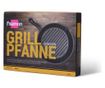 Fissman grill serpenyő, 24x5 cm, fekete, öntöttvas