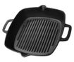 Fissman grill serpenyő, 26x5 cm, fekete, öntöttvas