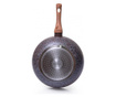 Tigaie wok Fissman-Magic Brown, 24x7 cm, aluminiu, maro