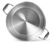 Oala Fissman-Maxi, 32x25.5 cm, 20l, argintiu, otel inoxidabil 18/10 Fissman, inox 18.10hr/ Material manere: Inox 18/10br/ Ma