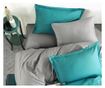Set de pat Single Ranforce Nordqueen, Prestige Turquoise, bumbac ranforce, turcoaz