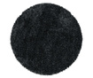 Fluffy Anthracite Szőnyeg 200x200 cm