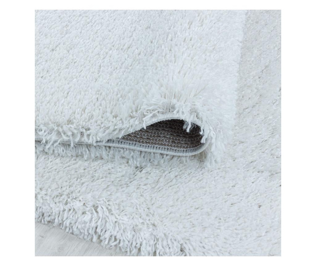 Covor Ayyildiz Carpet, Fluffy White, 60x110 cm, alb