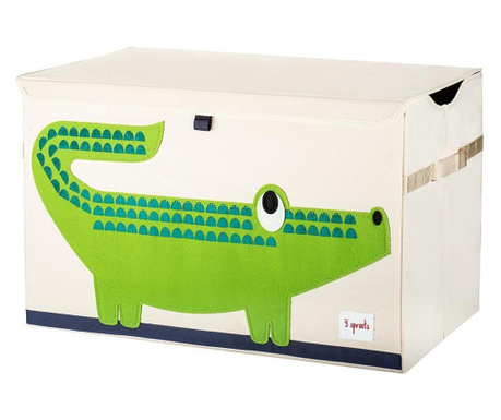 Cutie depozitare pentru camera copiilor, Crocodil, XL